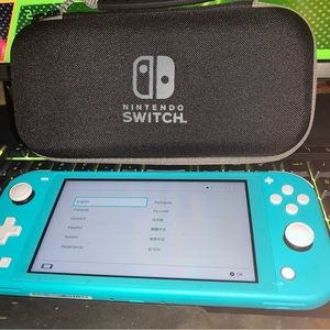 Nintendo Switch Lite cyan blue